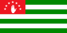 Флаг Абхазия. Флаг государства, страны Абхазия.