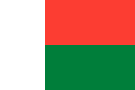 Флаг Мадагаскар. Флаг государства, страны Мадагаскар.