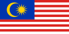 Флаг Малайзия. Флаг государства, страны Малайзия.