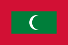 Флаг Мальдивы. Флаг государства, страны Мальдивы.