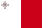 Флаг Мальта. Флаг государства, страны Мальта.