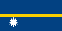 Флаг Науру. Флаг государства, страны Науру.