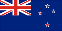 Флаг Новая Зеландия. Флаг государства, страны Новая Зеландия.