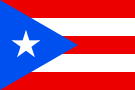 Флаг Пуэрто-Рико. Флаг государства, страны Пуэрто-Рико.