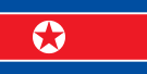 Флаг Северная Корея. Флаг государства, страны Северная Корея.