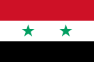 Флаг Сирия. Флаг государства, страны Сирия.