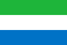 Флаг США. Флаг государства, страны Сьерра-Леоне.