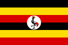 Флаг Уганда. Флаг государства, страны Уганда.
