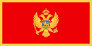 Флаг Черногория. Флаг государства, страны Черногория.