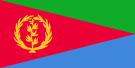 Флаг Эритрея. Флаг государства, страны Эритрея.