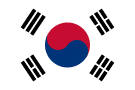 Флаг Южная Корея. Флаг государства, страны Южная Корея.