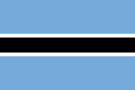 Флаг Ботсвана. Флаг государства, страны Ботсвана.