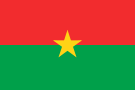 Флаг Буркина Фасо. Флаг государства, страны Буркина Фасо.