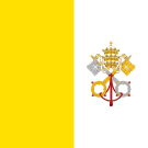 Флаг Ватикан. Флаг государства, страны Ватикан.