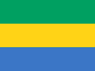 Флаг Габон. Флаг государства, страны Габон.