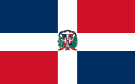 Флаг Доминикана. Флаг государства, страны Доминикана.
