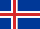 Флаг Исландия. Флаг государства, страны Исландия.