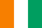 Флаг Кот-д’Ивуар. Флаг государства, страны Кот-д’Ивуар.