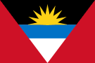 Флаг Антигуа и Барбуда. Флаг государства, страны Антигуа и Барбуда.