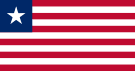 Флаг Либерия. Флаг государства, страны Либерия.